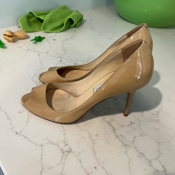 Jimmy choo peep toe patent leather heel - Picture 2 of 7